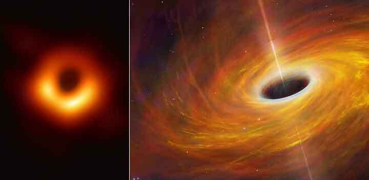 الكثافة العجيبة : المجرات والثقوب السوداء Black-hole-001