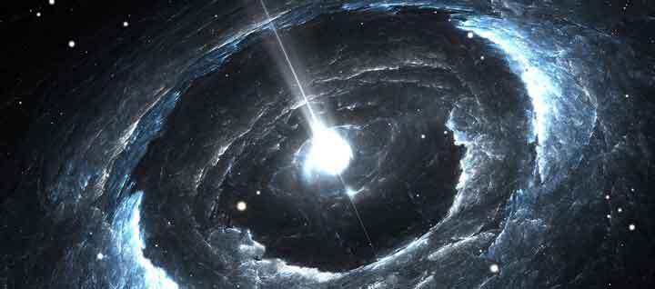الكثافة العجيبة : المجرات والثقوب السوداء Neutron-star-bg001