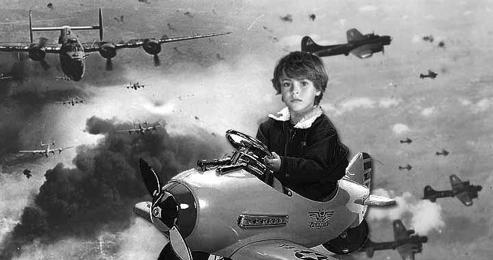 طفل شارك بالحرب العالمية الثانية