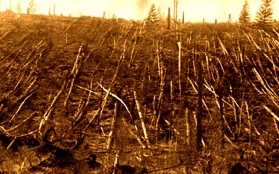 بوابات الجحيم التي فتحت فوق سيبيريا عام 1908 .. لغز الانفجار الكبير