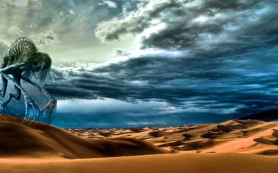 جن الصحراء المشاغب