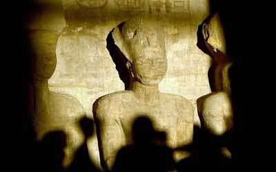 احدى عجائب الحضارة المصرية القديمة