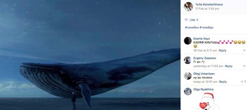 تحدي الحوت الأزرق