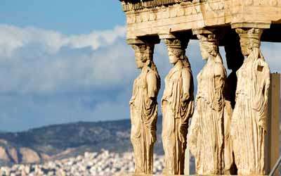 الحضارة الاغريقية عرفت ازدهارا كبيرا للفن والثقافة